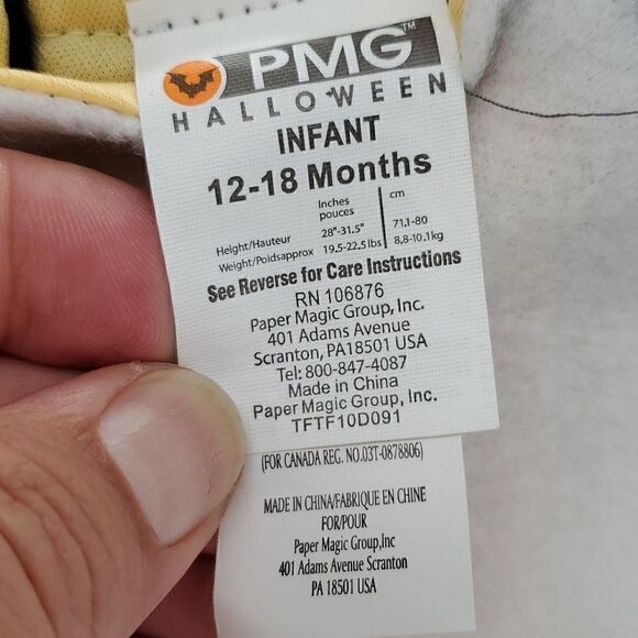 Halloween Costume infant 12-18 Months with Tail Cute - Picture 5 of 8